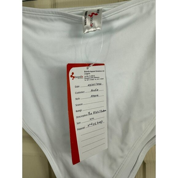 Andie The Bikini‎ Bottom White XXL - Picture 8 of 8